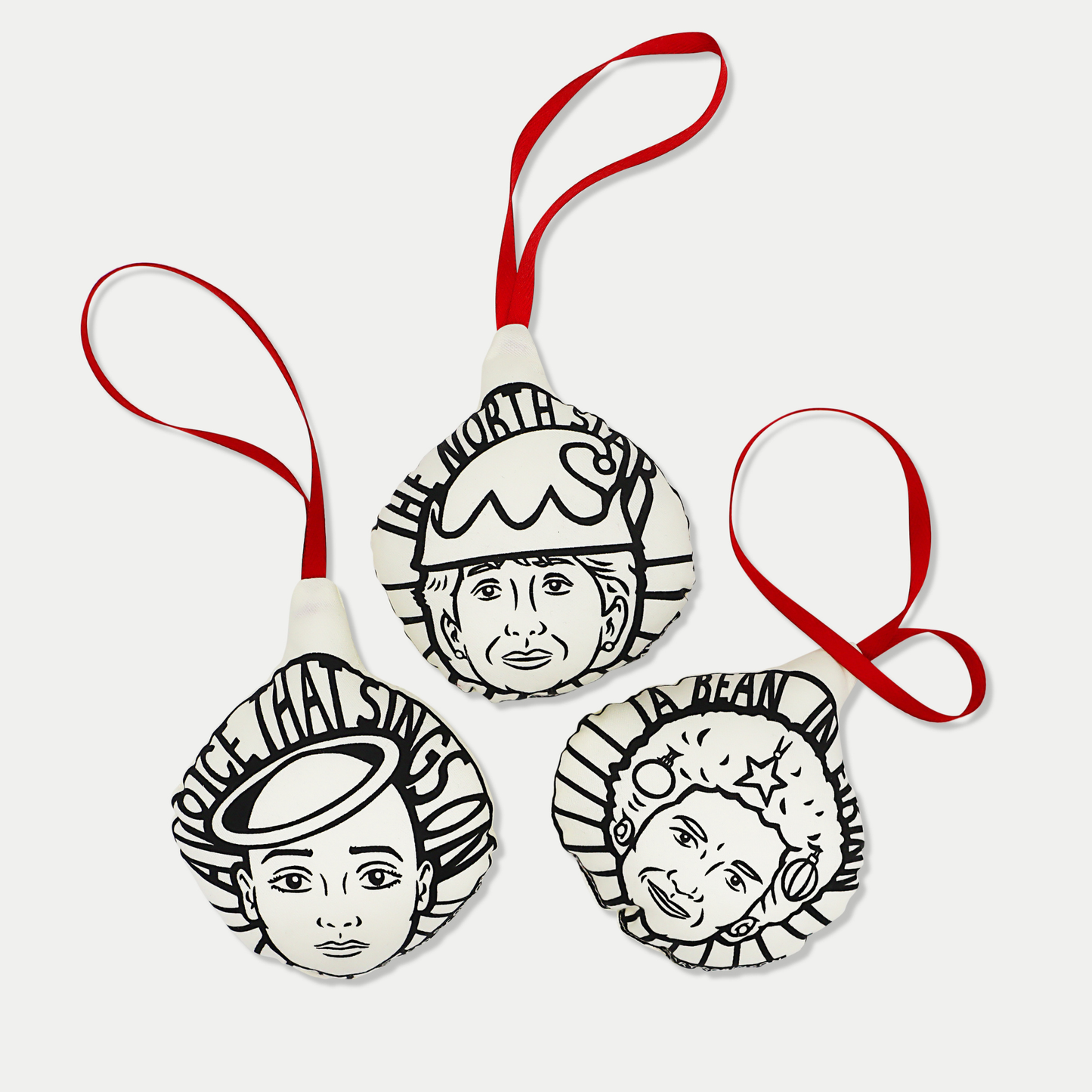 Mary Robinson Printed Christmas Decoration