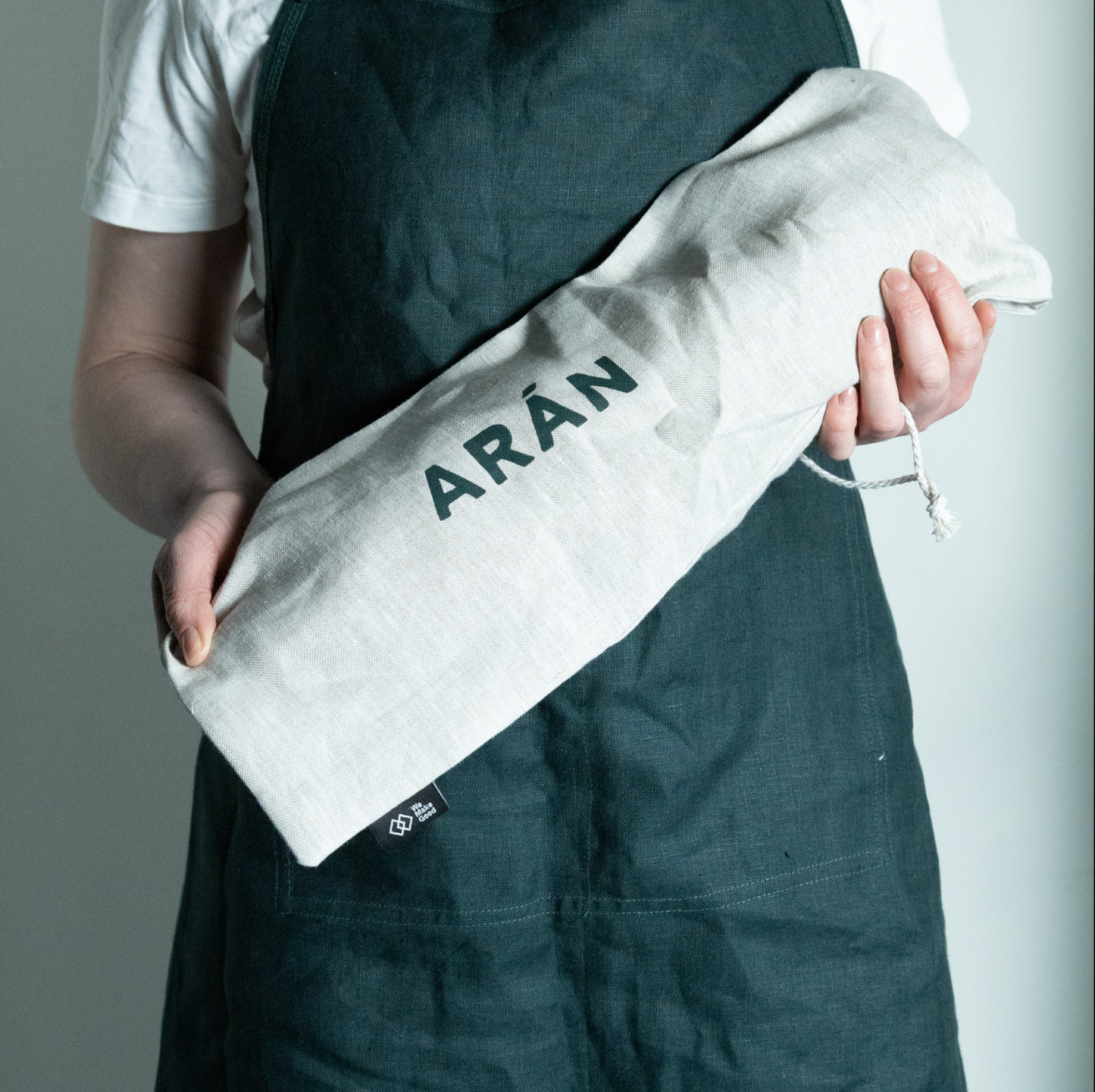 Arán Irish Linen Bread Bag