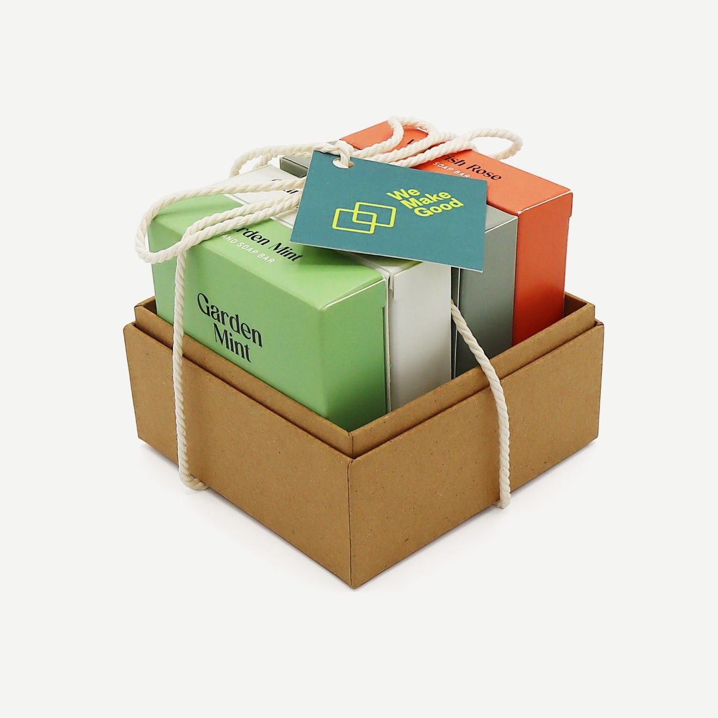 Natural Hand Soap Bar Gift Set of 4