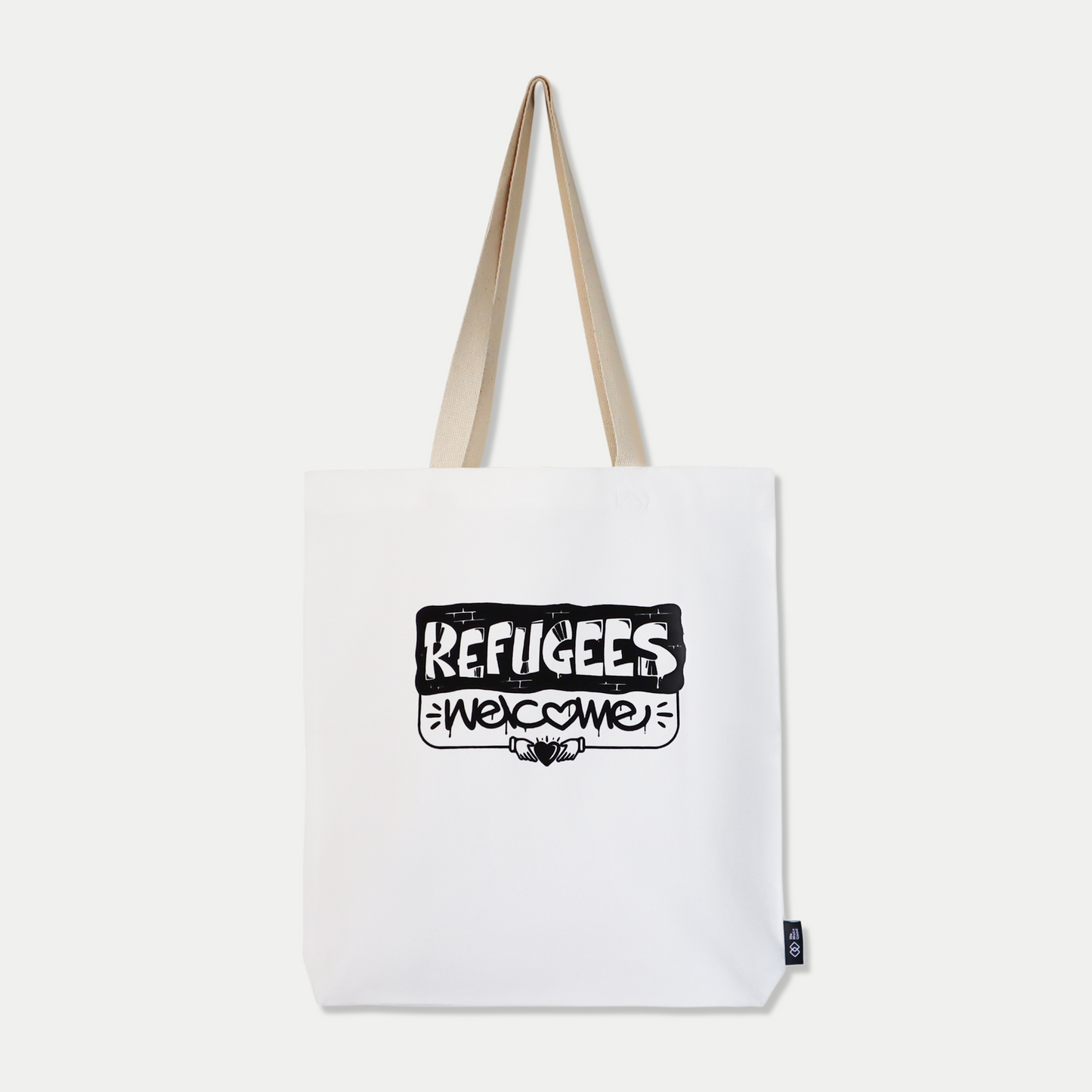 Refugees Welcome Tote Bag