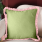 Linen Frill Cushion | Fern & Blossom