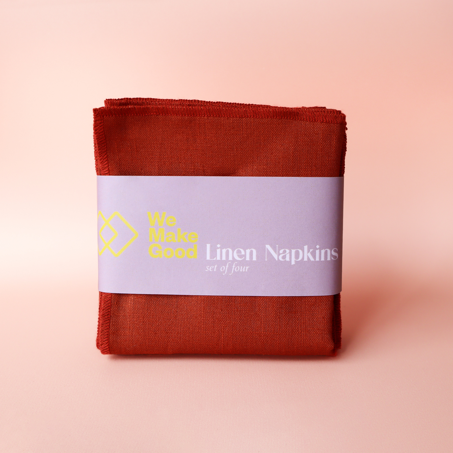 Linen Napkins -  Cinnamon | Set of 4