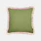 Linen Frill Cushion | Fern & Blossom