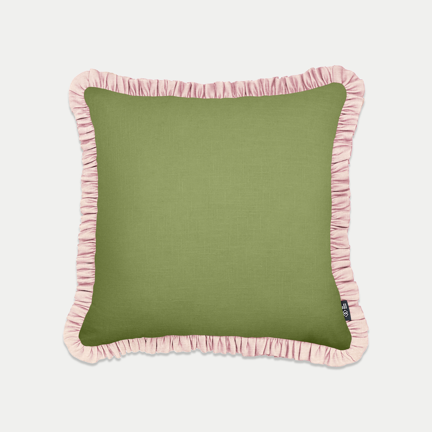 Linen Frill Cushion | Fern & Blossom