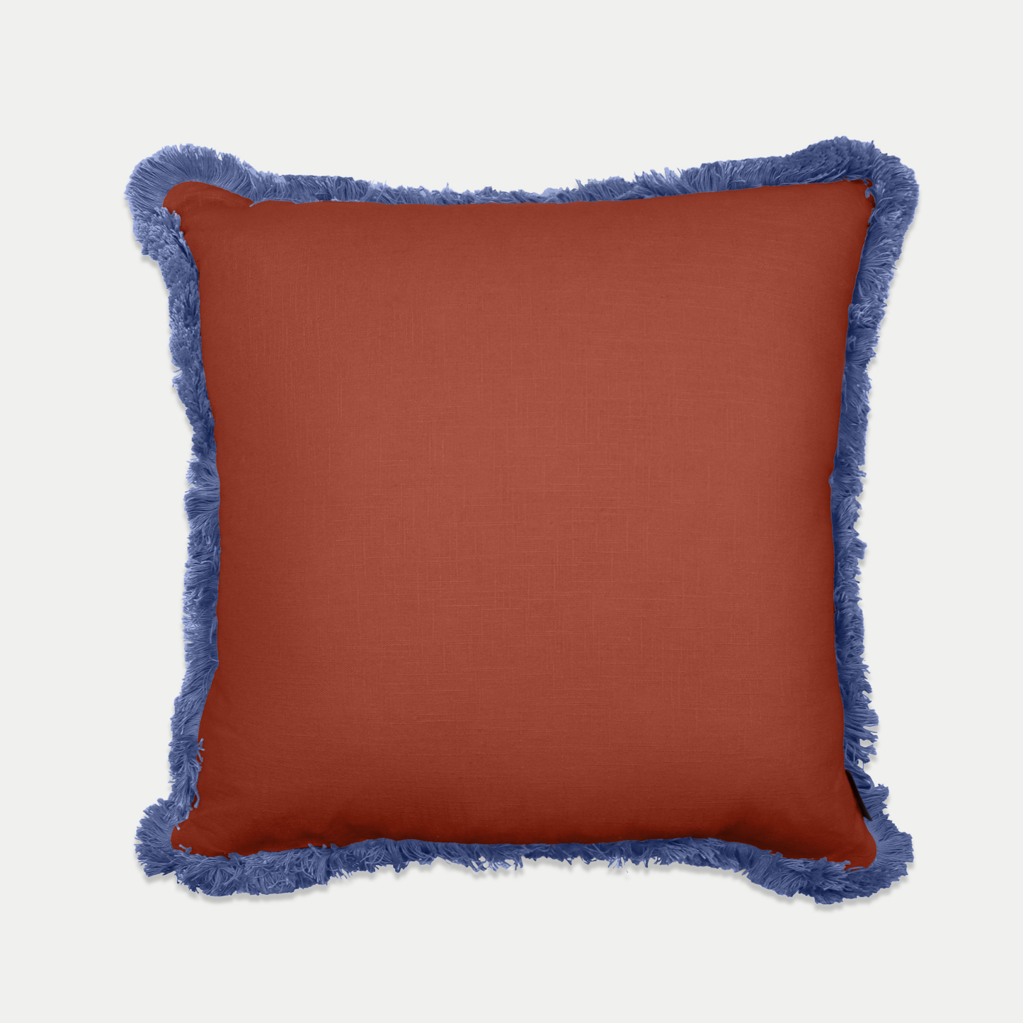 Linen Fringe Cushion | Rill & Rust