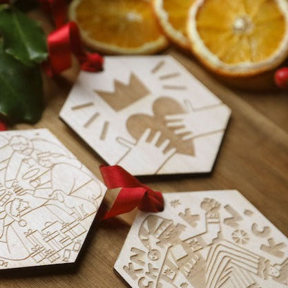 Zero Waste Tree Irish Christmas Decoration